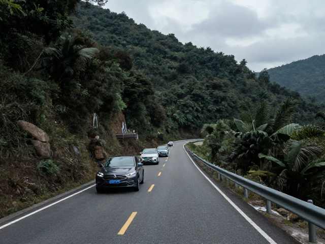 冷门秘境山路自驾，跟车距离队形技巧，保护原生植被