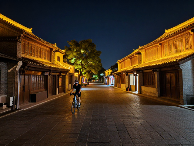 城郊古城文化环，夜间骑行绝美观景路线推荐