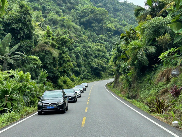 冷门秘境山路自驾，跟车距离队形技巧，保护原生植被