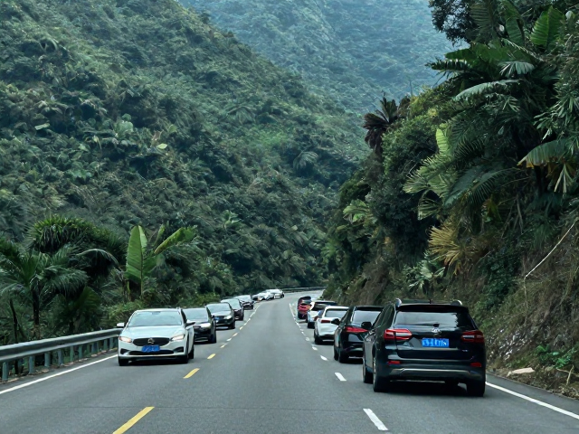 冷门秘境山路自驾，跟车距离队形技巧，保护原生植被