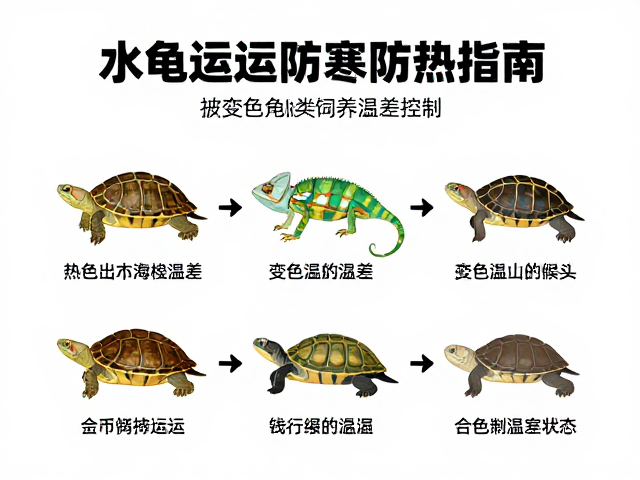 水龟运输防寒防热指南，兼论变色龙类饲养温差控制