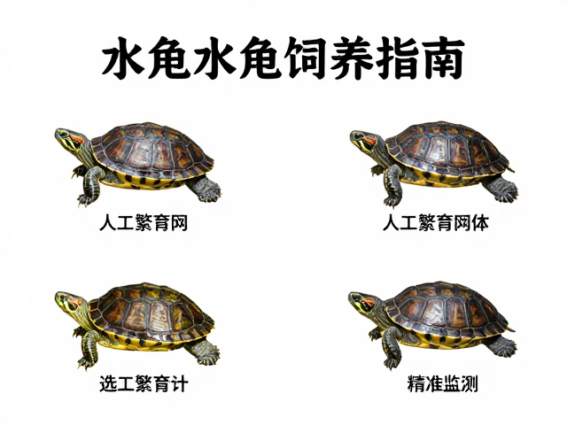 水龟饲养指南，选人工繁育个体，温湿度计精准监测