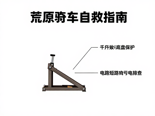 荒原单车自救指南,千斤顶底盘保护与电路短路亏电排查
