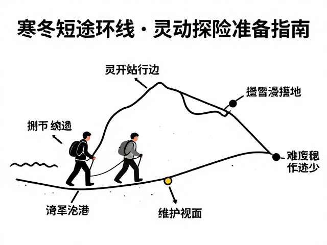 寒冬短途环线,关节灵活与雪地探险准备指南