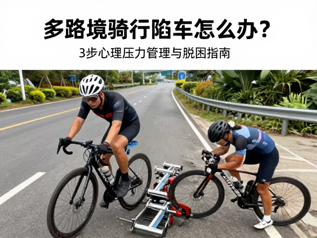 多路况骑行陷车怎么办?3步心理压力管理与脱困指南