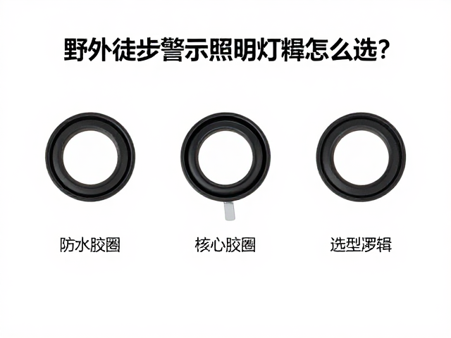 野外徒步警示照明灯具怎么选？防水胶圈润滑保养全攻略