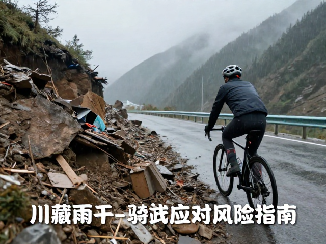 川藏北线雨季(6-9月)骑行，全盔骑行服应对塌方风险指南