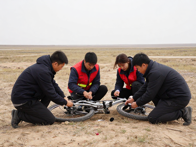 单车传动链条断裂脱轨怎么办？荒原自救与互助救援流程演练