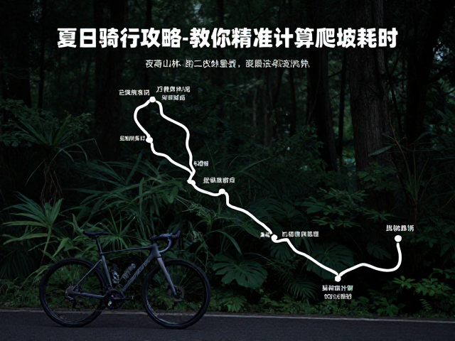 山林夏日骑行攻略，夜间凉爽避暑，教你精准计算爬坡耗时