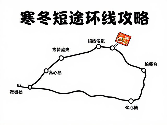 寒冬短途环线攻略，高热量便携食品，核心体温维持技巧