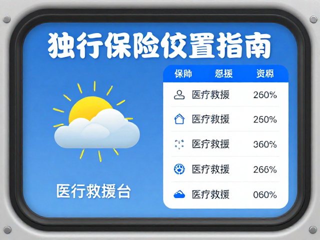 独行摩旅天气窗口与保险配置指南，医疗救援全解析