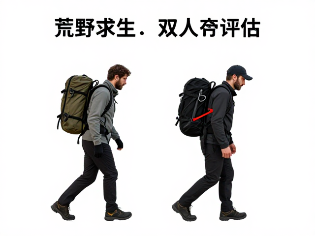 荒野求生,二人穿行压力分散与双人负荷评估法