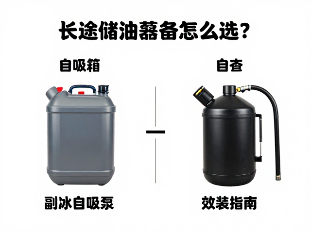 长途储油器具怎么选?副油箱自吸泵吸对比与安装指南