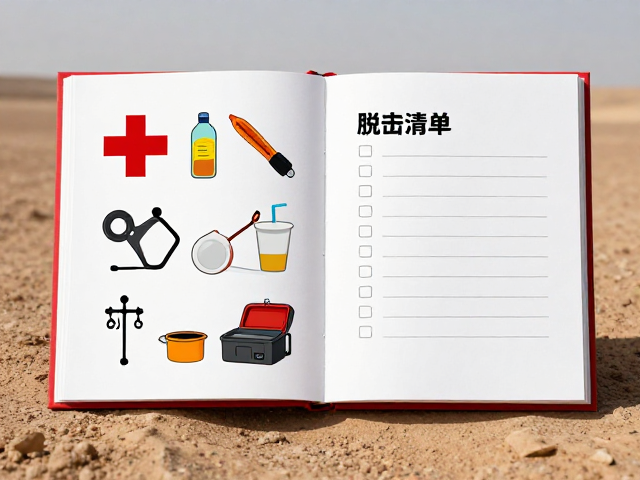 戈壁荒漠穿行路书,急救与脱困工具清单及生存指南