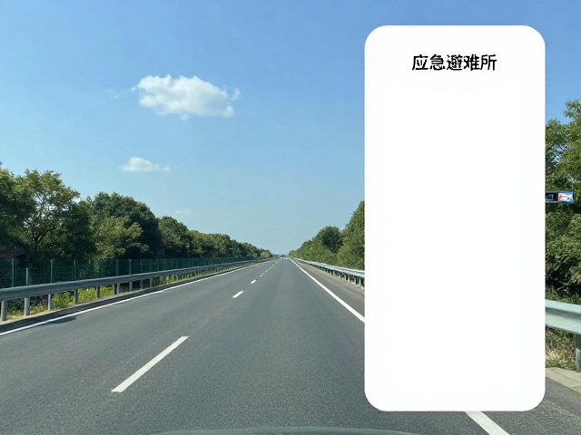国道超车技巧与应急避难所查询，长途骑行安全指南
