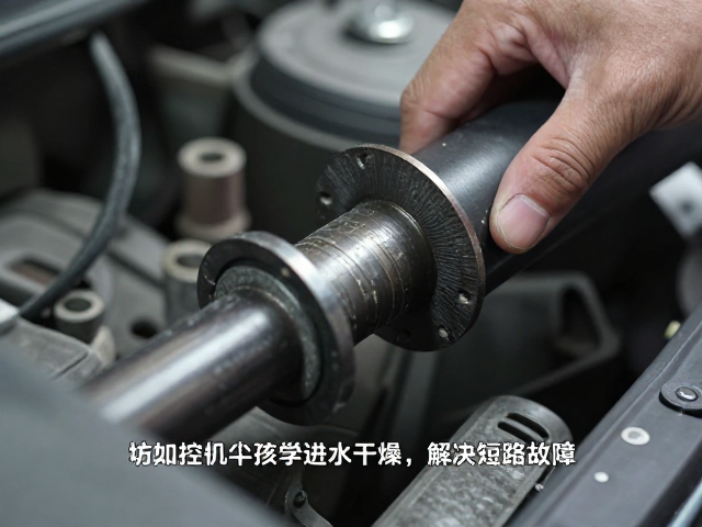 传动轴防尘套检查与进水干燥,解决电路短路故障指南
