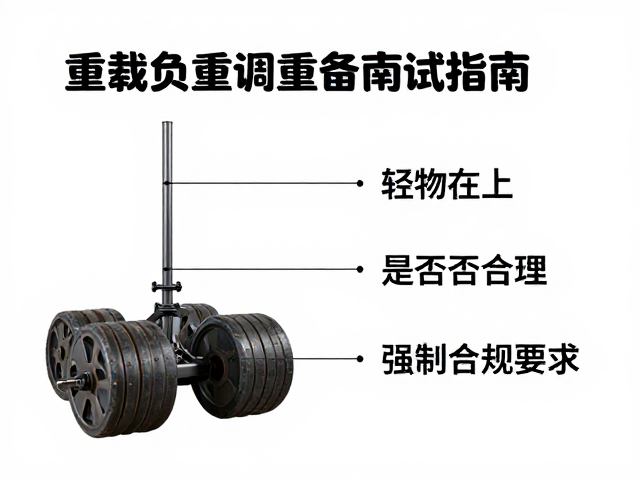 重载负重调试指南，重物在下轻物在上是否合理？预留检修空间关键