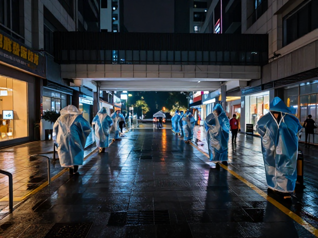 雨季夜游避雨路线，夜间凉爽且防水包罩必备指南