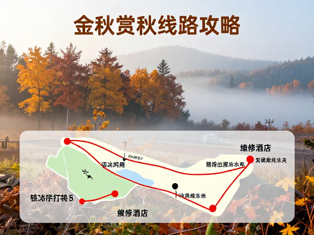 金秋赏秋线路攻略，清晨晨雾露水拍摄点及维修药店位置全解析