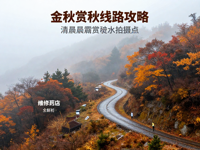 金秋赏秋线路攻略，清晨晨雾露水拍摄点及维修药店位置全解析