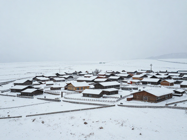 冬季民族村寨环线攻略，牧民民宿住宿指南与绝美雪景打卡