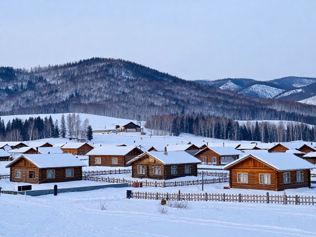 冬季民族村寨环线攻略，牧民民宿住宿指南与绝美雪景打卡
