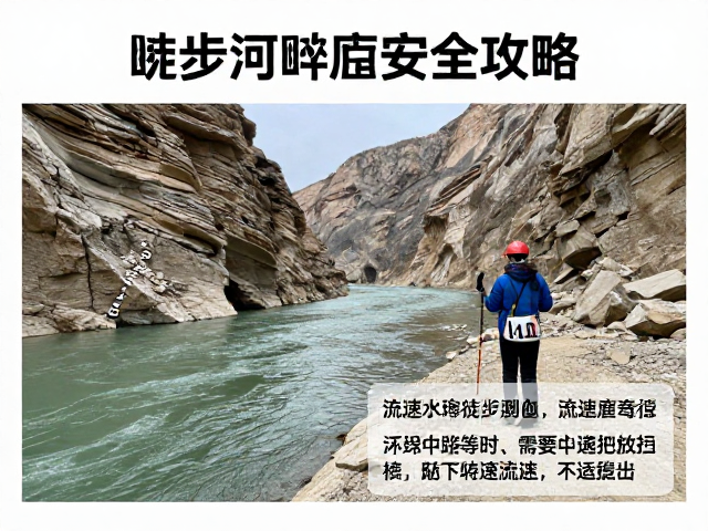 峡谷河畔环线水位监测指南,流速中等时的安全徒步攻略