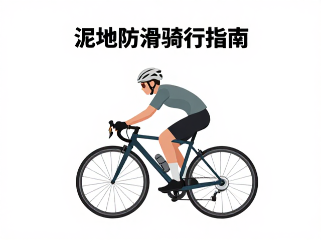 泥地防滑骑行指南，降胎压至1.0-1.5Bar，避免猛打车把保安全