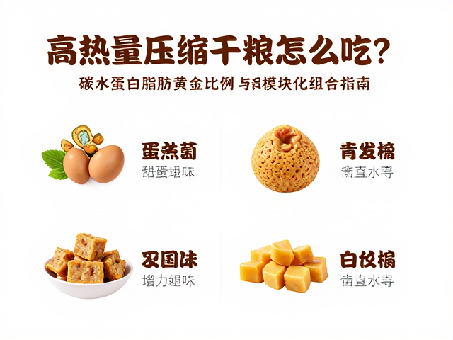 高热量压缩干粮怎么吃?碳水蛋白脂肪黄金比例与模块化组合指南