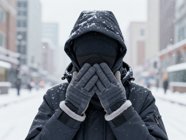 风雪御寒神器，可拆卸内胆，手部内衬外覆，暖身更护手
