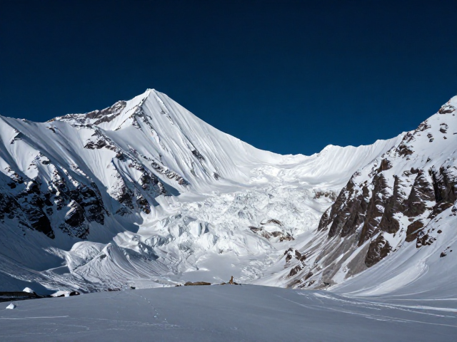 雪域风光摄影,雪山冰川与深邃夜空下的极致光影构图指南