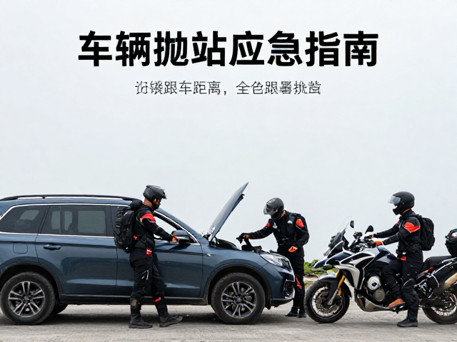 团队摩旅穿越攻略，安全跟车距离与车辆抛锚应急指南
