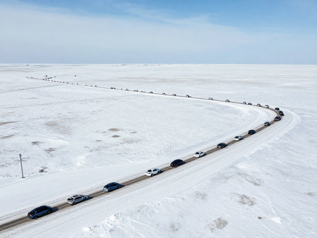 雪域攀升路线攻略,冻土路基行车要点与车队行进间距规范