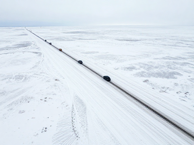 雪域攀升路线攻略,冻土路基行车要点与车队行进间距规范