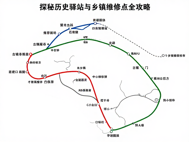 古镇串联路线,探秘历史驿站与乡镇维修点全攻略