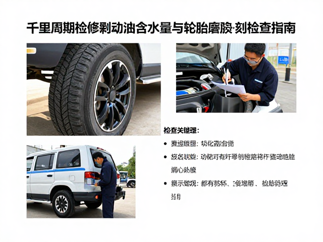 千里周期检修，刹车油含水量与轮胎磨损刻度检查指南