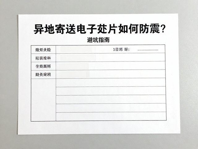 异地寄送电子元件如何防震？附保险单据与避坑指南