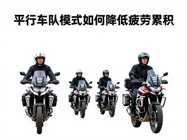 双人摩旅必看，平行车队模式如何降低疲劳累积？安全骑行全解析