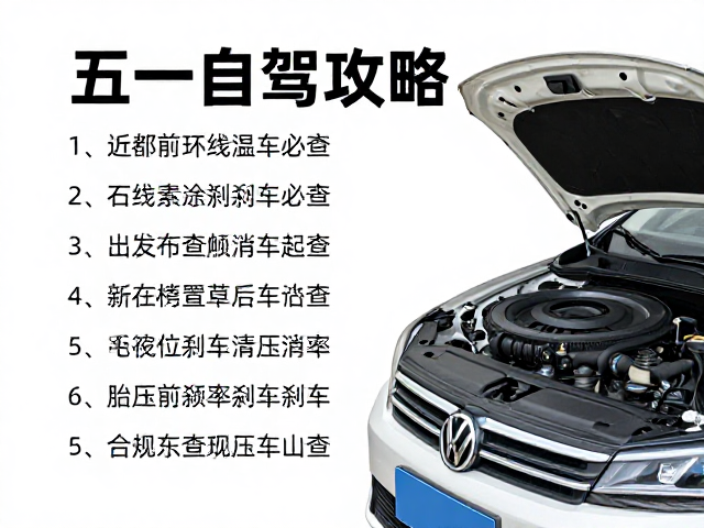 五一自驾攻略，近郊短途环线怎么走？出发前必查胎压刹车与备胎