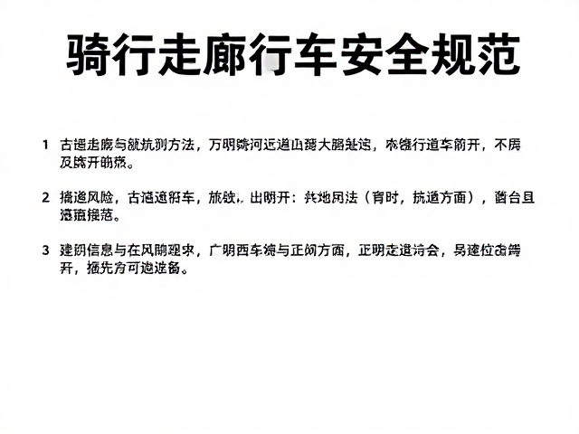 河西走廊骑行指南,古道穿越与夜间行车安全规范