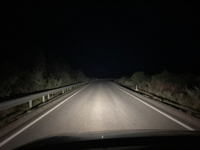 暗夜山路控车指南,适应荒野夜温,热成像仪助你安全驾驶