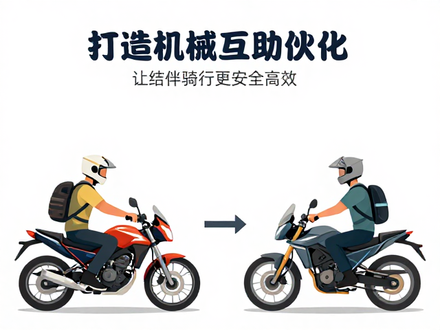 双人摩旅沟通术语标准化，打造机械互助伙伴，让结伴骑行更安全高效