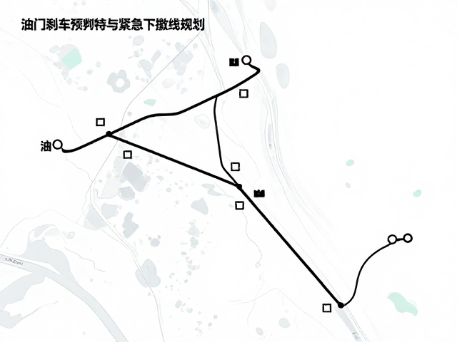 雪域自驾指南，油门刹车预判与紧急下撤路线规划