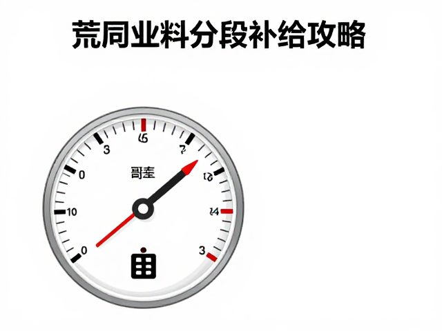 荒原油料分段补给攻略，关键段双倍核算与导航里程偏差修正