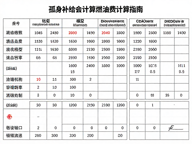 孤身补给规划,燃油费用计算与纸质地图备份指南