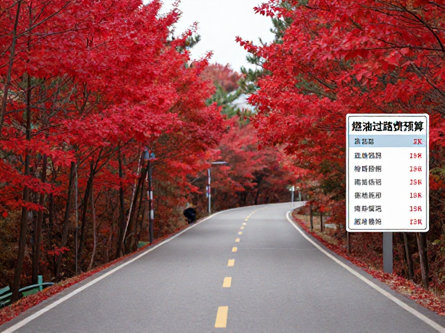 红叶风光骑行攻略,非铺装路面路况解析与燃油过路费预算