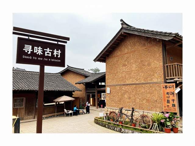 寻味古村,手工艺人坚守下的村寨风貌与路标标识