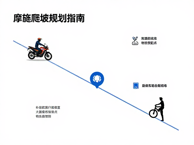 摩旅进阶，陡峭爬坡下坡技巧与补给医疗点规划指南