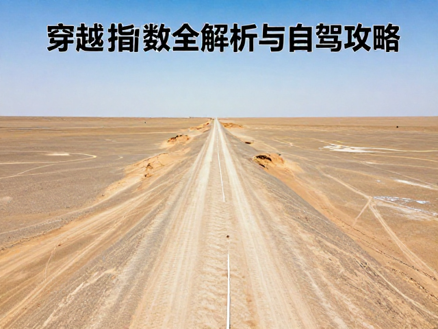 穿越河西走廊古道,戈壁荒漠越野指数全解析与自驾攻略