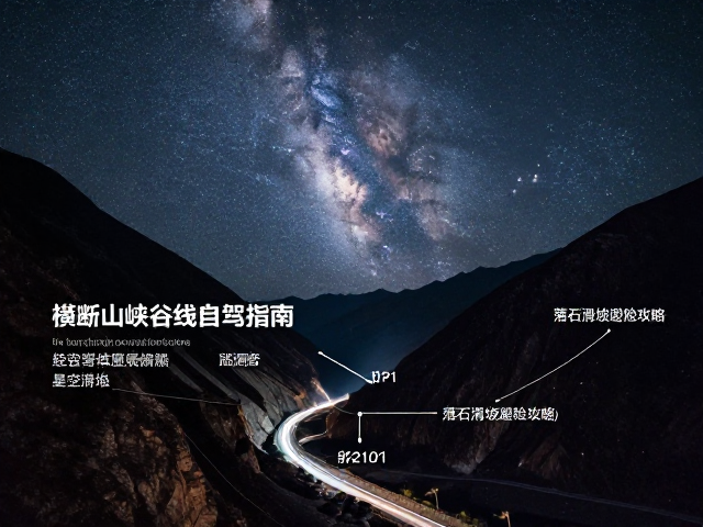横断山峡谷线自驾指南，星空银河观测点推荐与落石滑坡避险攻略